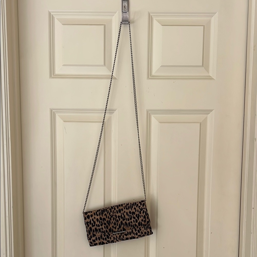 Leopard Print Crossbody Bag
